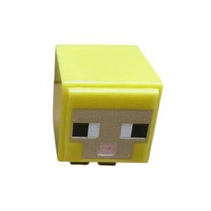 Minecraft Mini Mob Head Figures - Yellow Sheep